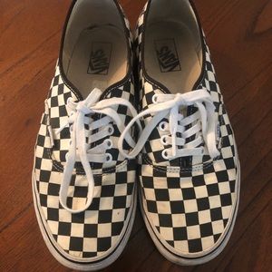 Vans Authentic Checker Board Shoes